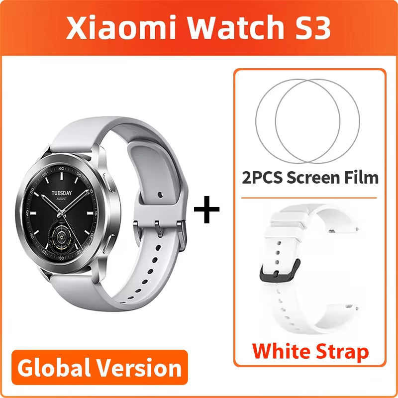 Watch S3 Global Version 150+ Sports Modes Smartwatch 1.43" AMOLED Display 495Mah Battery Heart Rate Sports Tracking