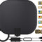 TV Antenna - Amplified HD Indoor Digital TV Antenna Long 330+ Miles Range Antenna Support 4K 1080P Fire Stick and All Television Indoor Smart HDTV Antenna for Local Channels VHF Uhf-17Ft Coax Cable