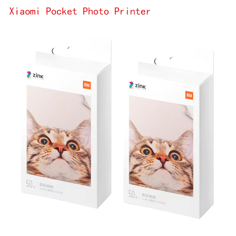 Original  ZINK Pocket Printer Paper Self-Adhesive Photo Print Sheets for  3-Inch Mini Pocket Photo Printer for Gifts