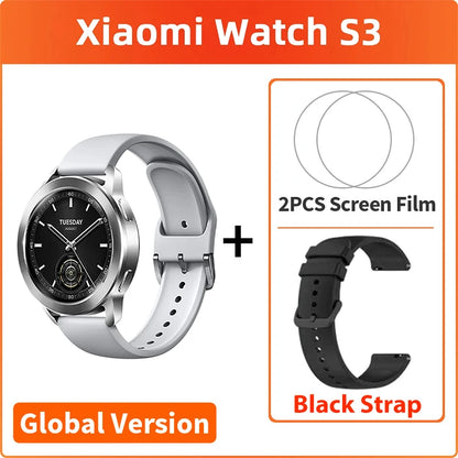 Watch S3 Global Version 150+ Sports Modes Smartwatch 1.43" AMOLED Display 495Mah Battery Heart Rate Sports Tracking