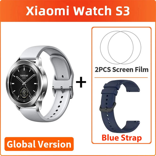 Watch S3 Global Version 150+ Sports Modes Smartwatch 1.43" AMOLED Display 495Mah Battery Heart Rate Sports Tracking