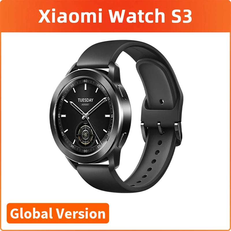 Watch S3 Global Version 150+ Sports Modes Smartwatch 1.43" AMOLED Display 495Mah Battery Heart Rate Sports Tracking