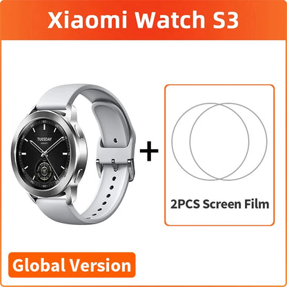 Watch S3 Global Version 150+ Sports Modes Smartwatch 1.43" AMOLED Display 495Mah Battery Heart Rate Sports Tracking