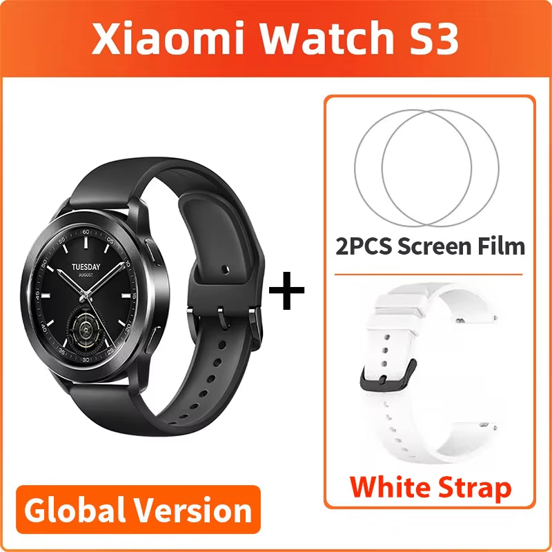 Watch S3 Global Version 150+ Sports Modes Smartwatch 1.43" AMOLED Display 495Mah Battery Heart Rate Sports Tracking