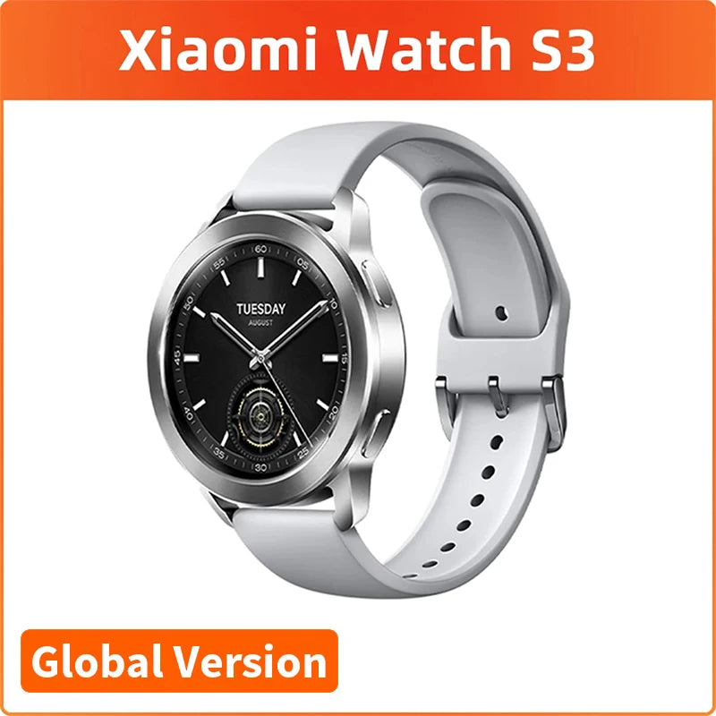 Watch S3 Global Version 150+ Sports Modes Smartwatch 1.43" AMOLED Display 495Mah Battery Heart Rate Sports Tracking