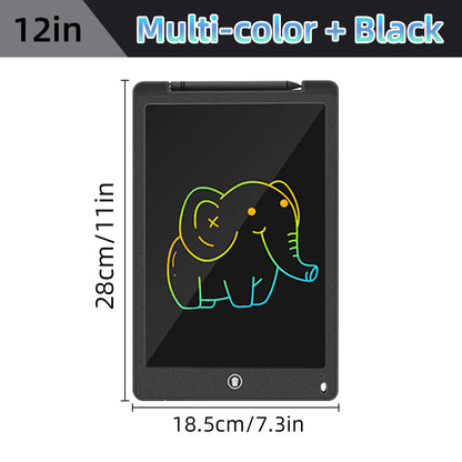 6.5/8.5/10/12 Inch LCD Writing Tablet Drawing Board Montessori Educational Toys for Children Drawing Toys for Kids Boys Gifts